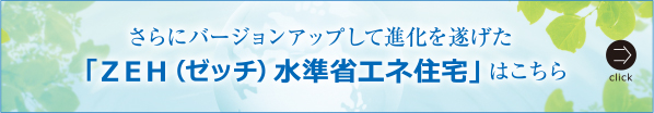 ZEH（ゼッチ）水準省エネ住宅